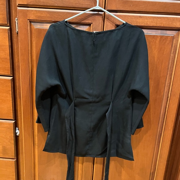 Club Monaco Fitted Blouse, black, size S - Picture 4 of 7